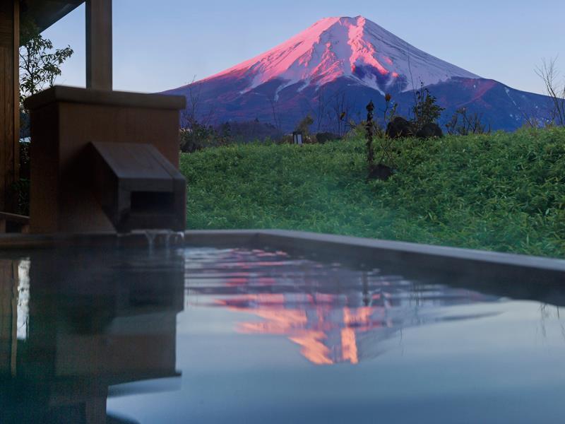 Fujisan Onsen Bessho Sasa Hotel Fujiyoshida Eksteriør billede
